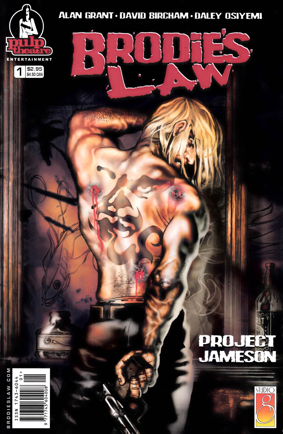 Brodie’s Law #1 Very Fine (8.0) [Pulp Theatre Comic] THUMBNAIL