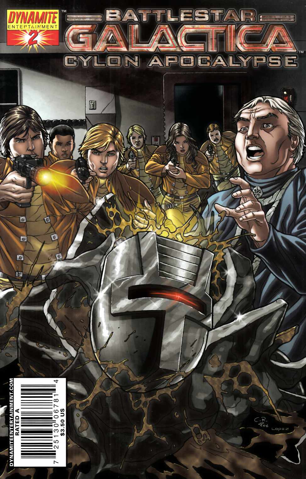 Battlestar Galactica Cylon Apocalypse #2 Cover D Fine (6.0) [Dynamite Comic] THUMBNAIL