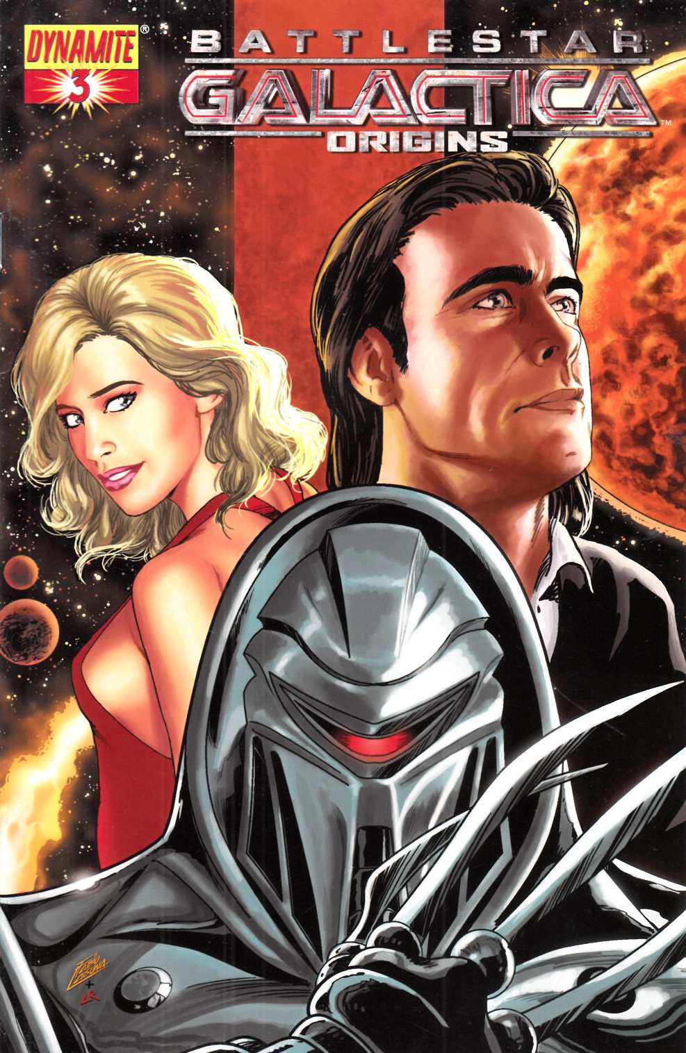 Battlestar Galactica Origins #3 Cover A Fine (6.0) [Dynamite Comic] THUMBNAIL