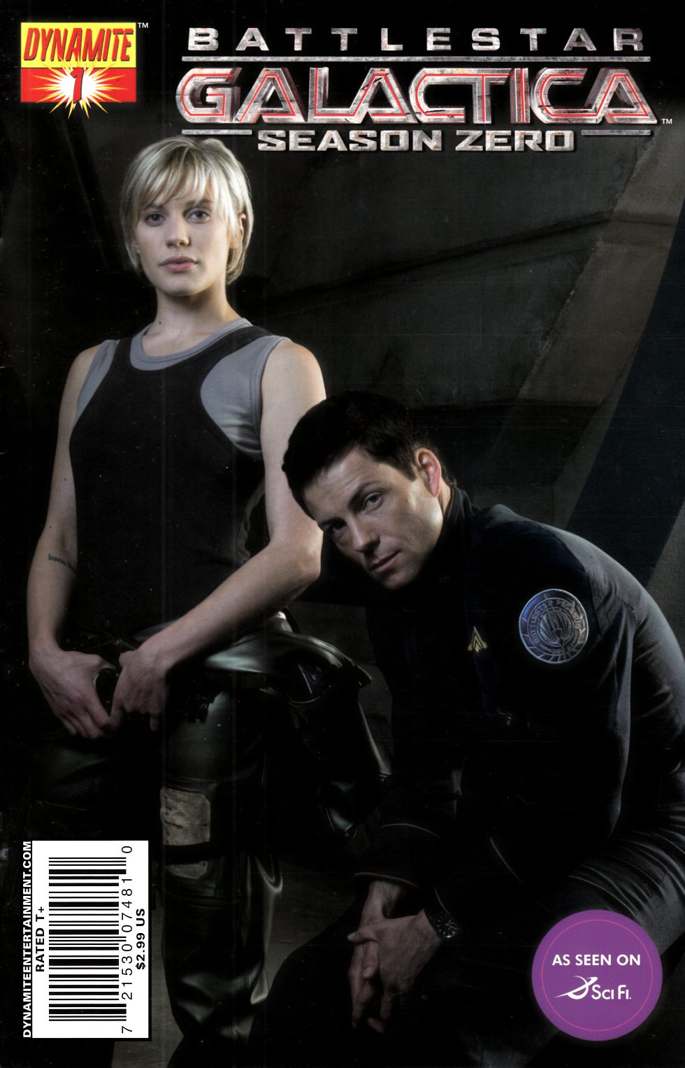 Battlestar Galactica Season Zero #1 Cover D Photo Very Fine (8.0) [Dynamite Comic] THUMBNAIL