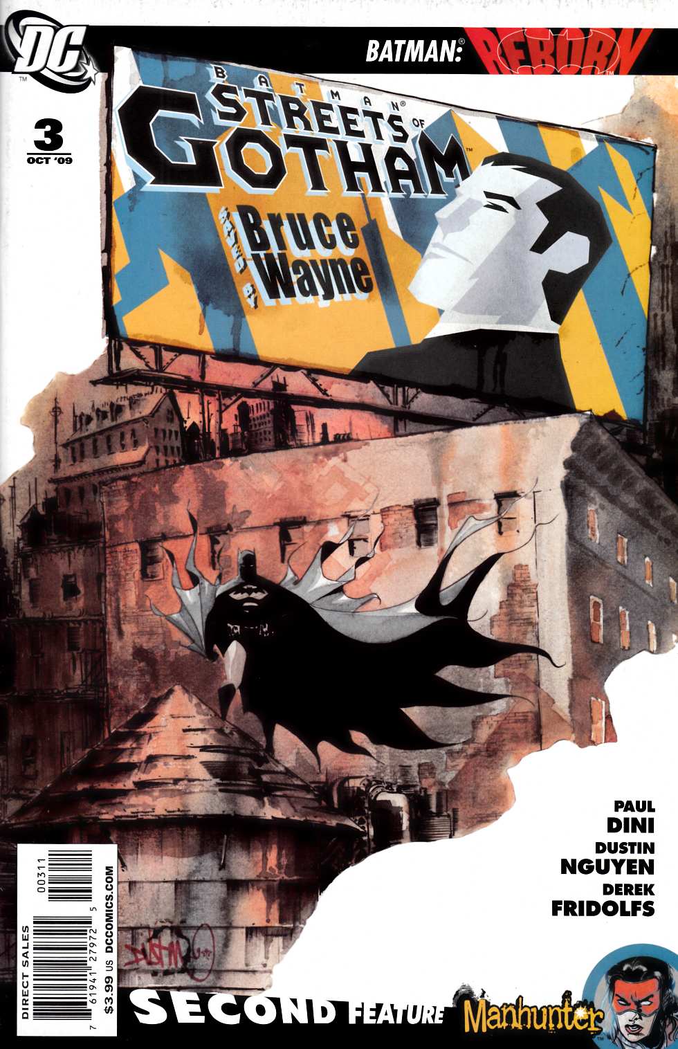 Batman Streets of Gotham #3 Near Mint (9.4) [DC Comic] LARGE