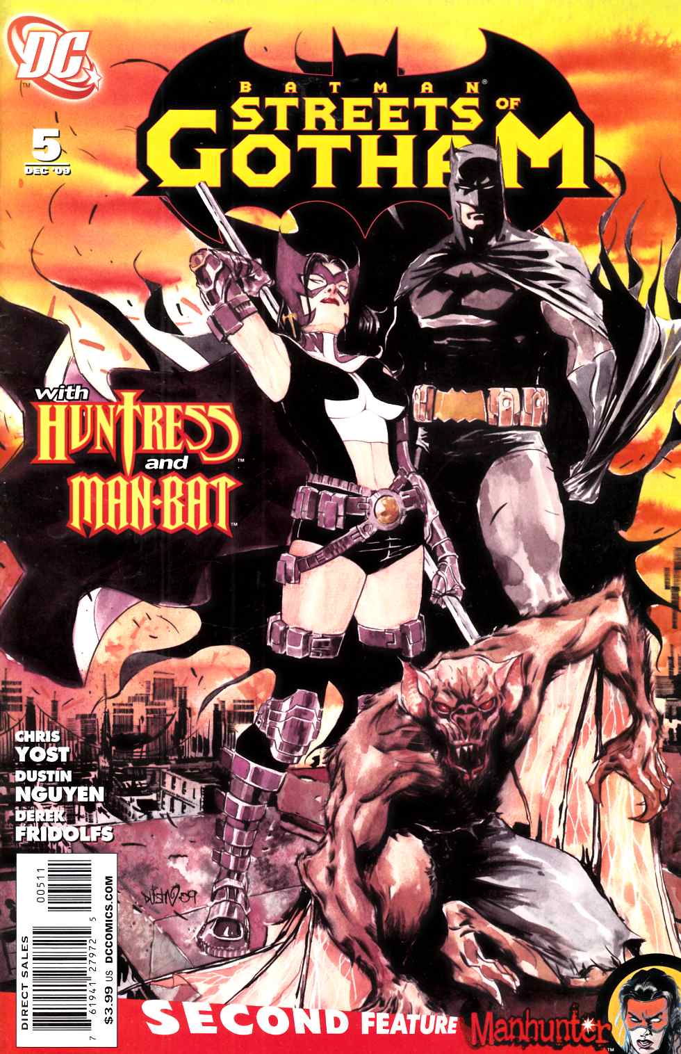 Batman Streets of Gotham #5 Very Fine (8.0) [DC Comic] LARGE