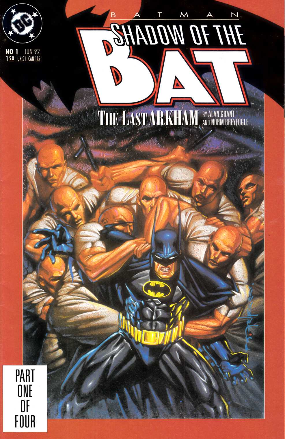 Batman Shadow of the Bat #1 Unbagged Fine (6.0) [DC Comic] LARGE