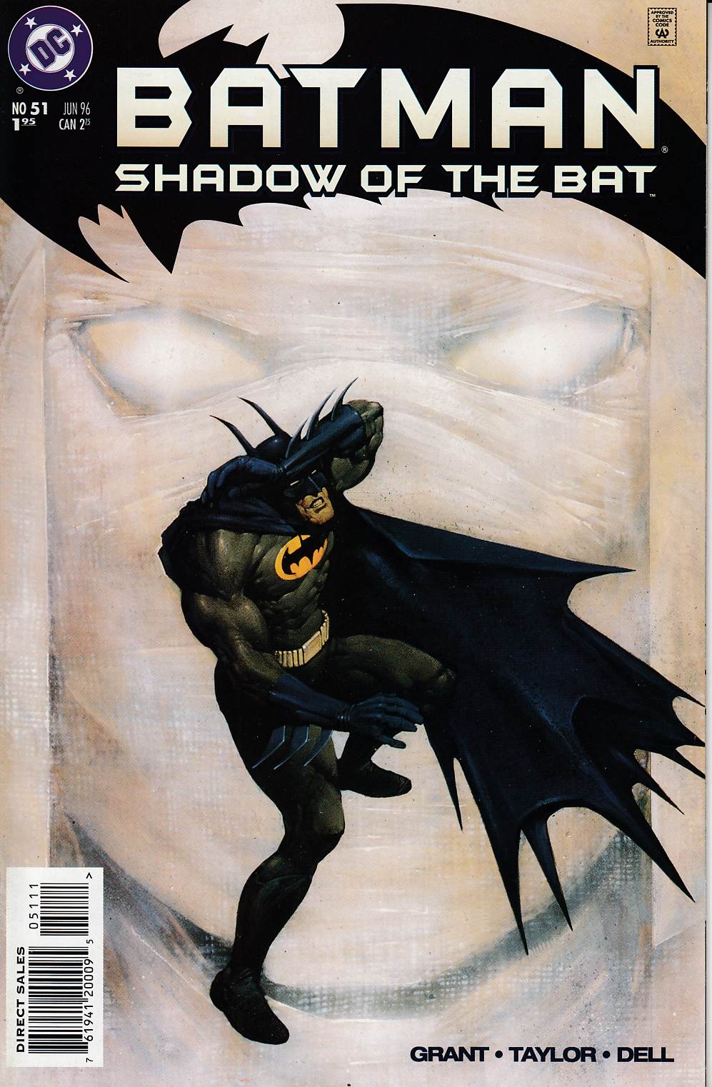 Batman Shadow of the Bat #51 Near Mint (9.4) [DC Comic] LARGE