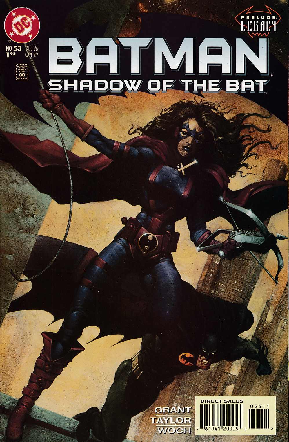 Batman Shadow of the Bat #53 Fine Minus (5.5) [DC Comic] LARGE