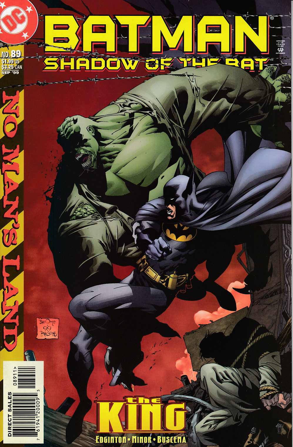 Batman Shadow of the Bat #89 Very Fine (8.0) [DC Comic] THUMBNAIL