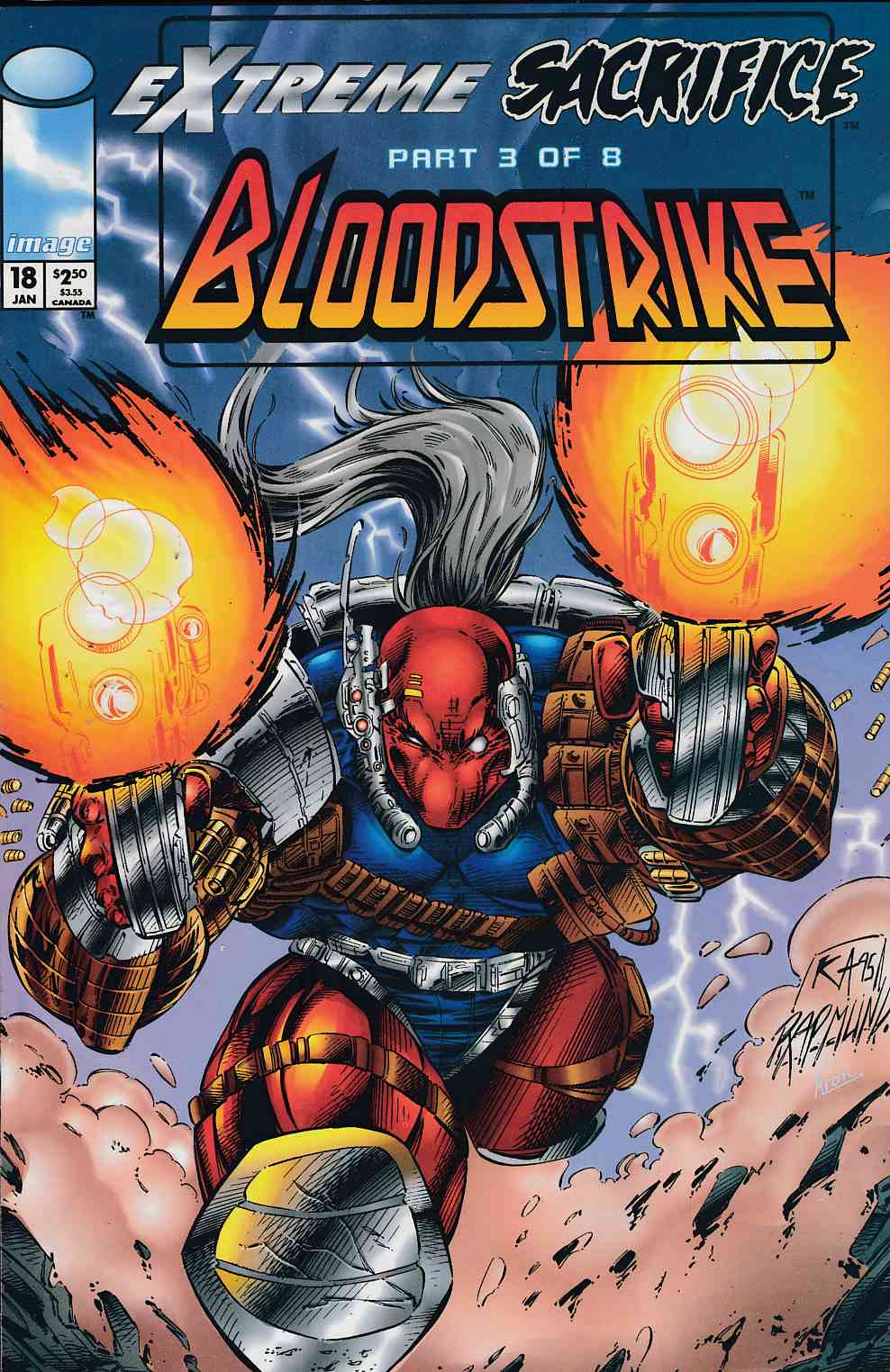 Bloodstrike #18 Polybagged Near Mint (9.4) [Image Comic] LARGE