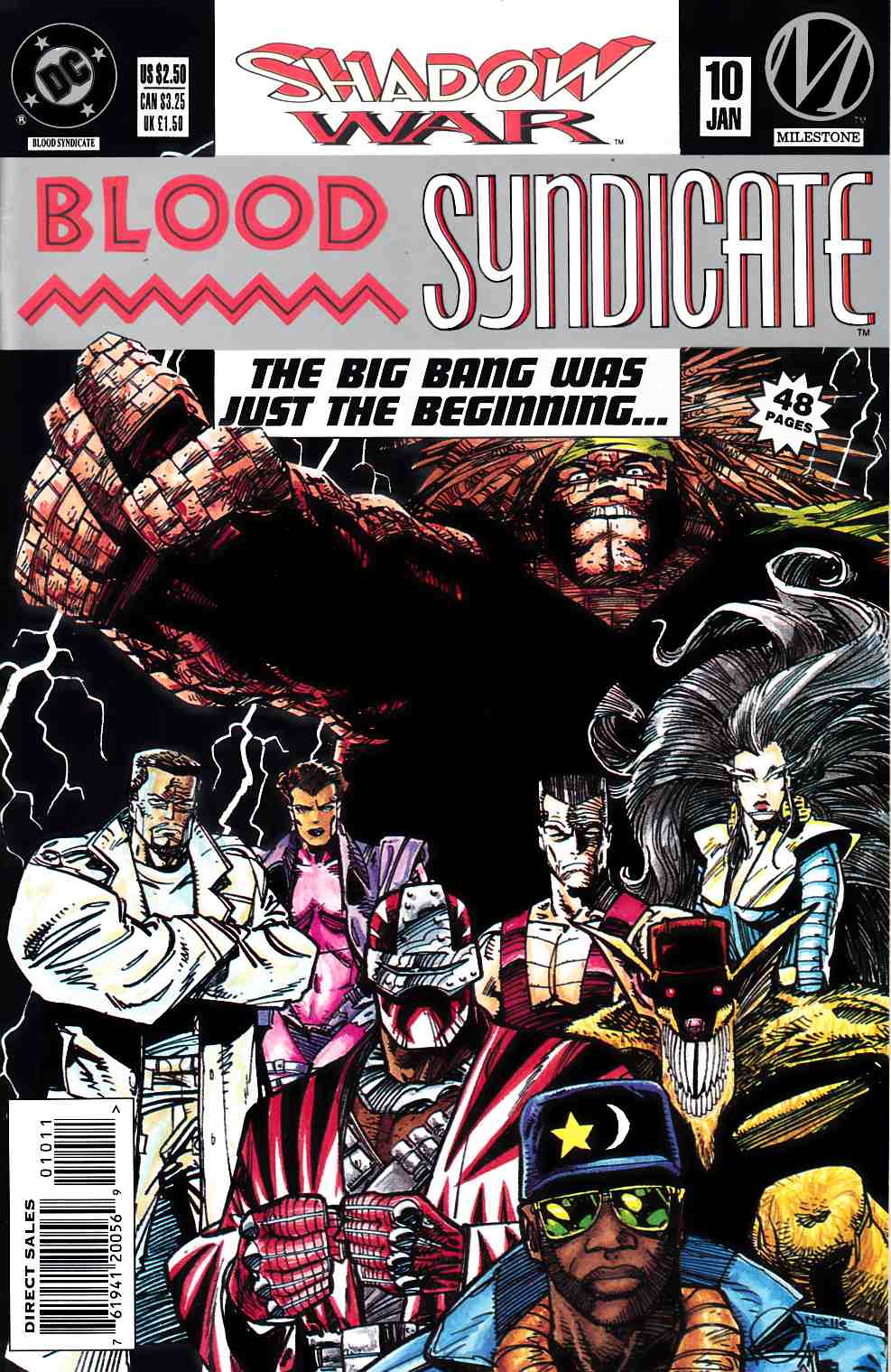 Blood Syndicate #10 Near Mint (9.4) [DC Comic] THUMBNAIL