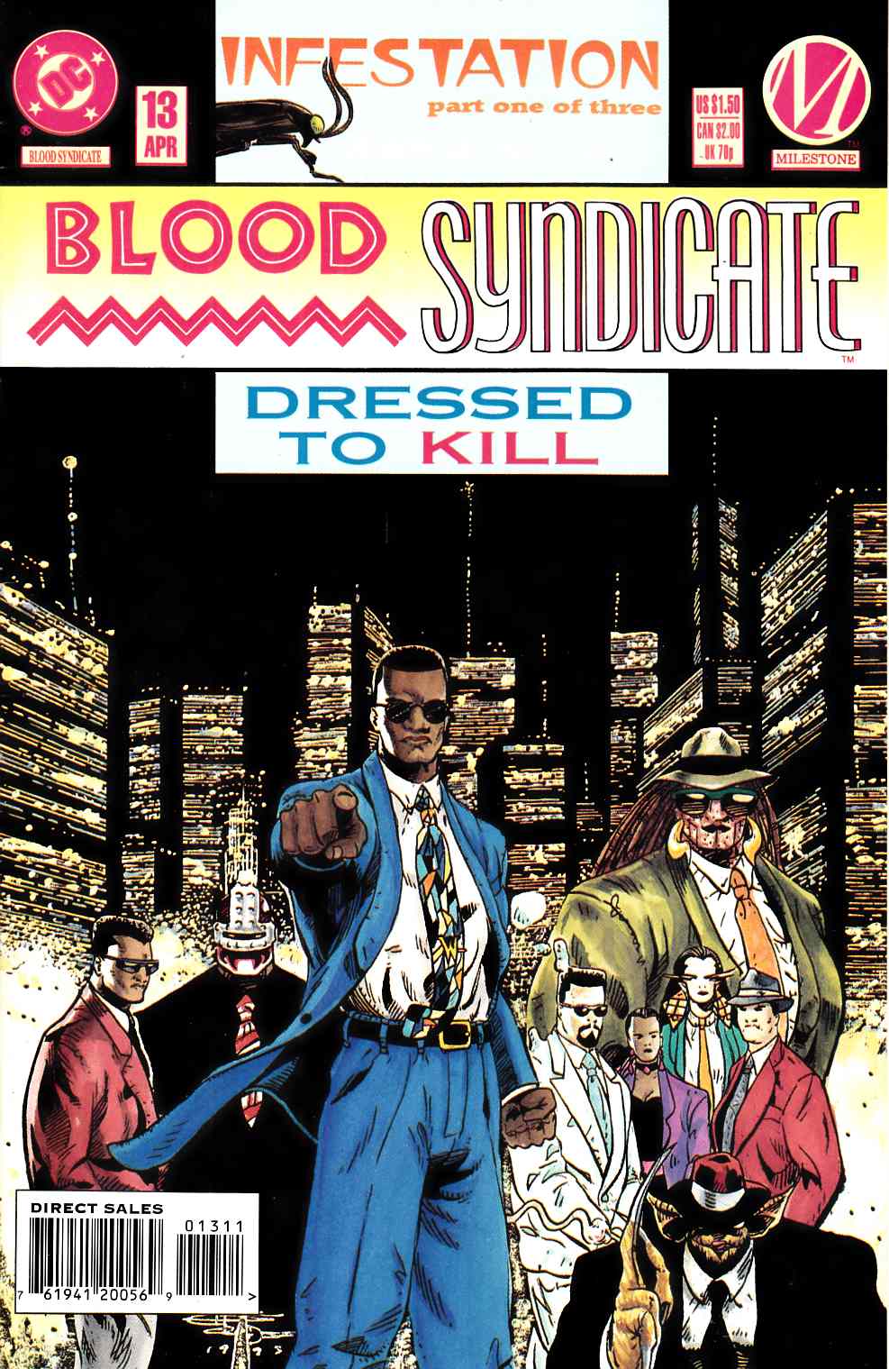 Blood Syndicate #13 Very Fine (8.0) [DC Comic] THUMBNAIL
