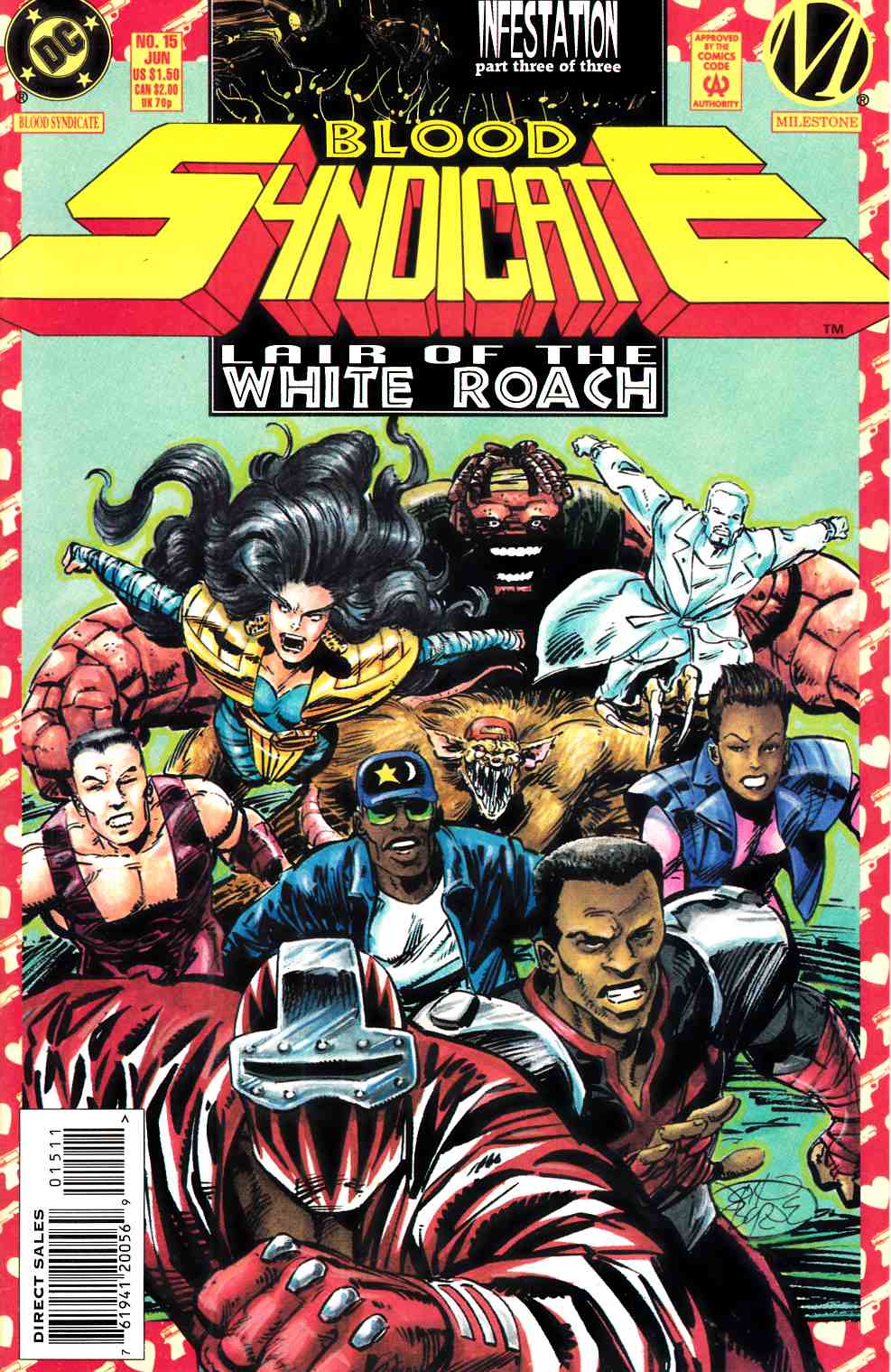 Blood Syndicate #15 Near Mint (9.4) [DC Comic] THUMBNAIL