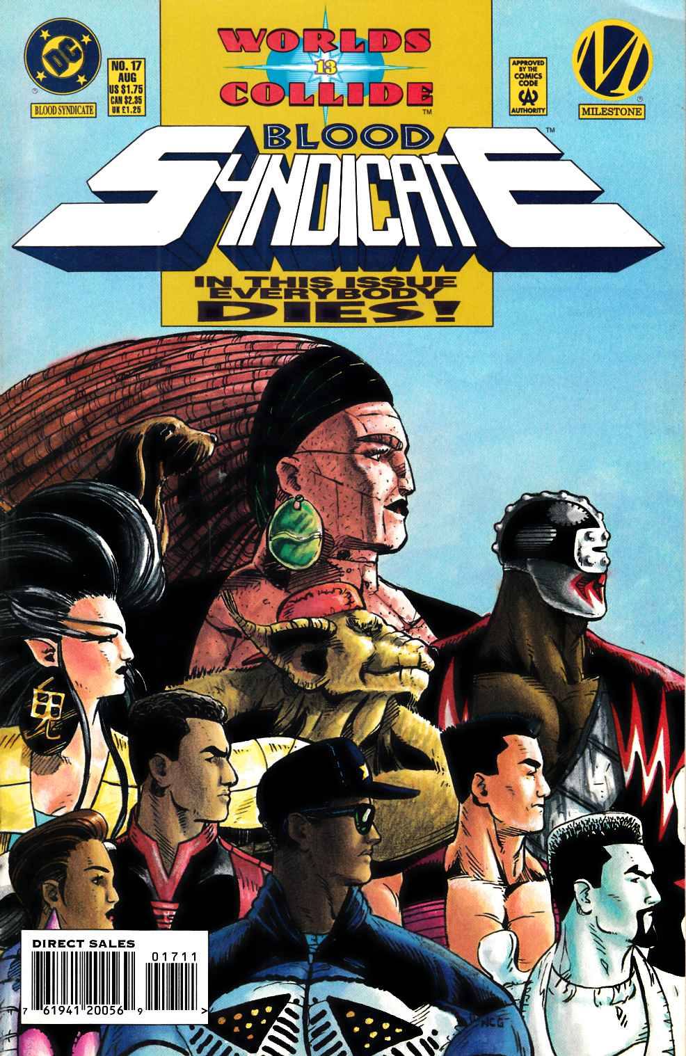 Blood Syndicate #17 Very Fine Minus (7.5) [DC Comic] THUMBNAIL