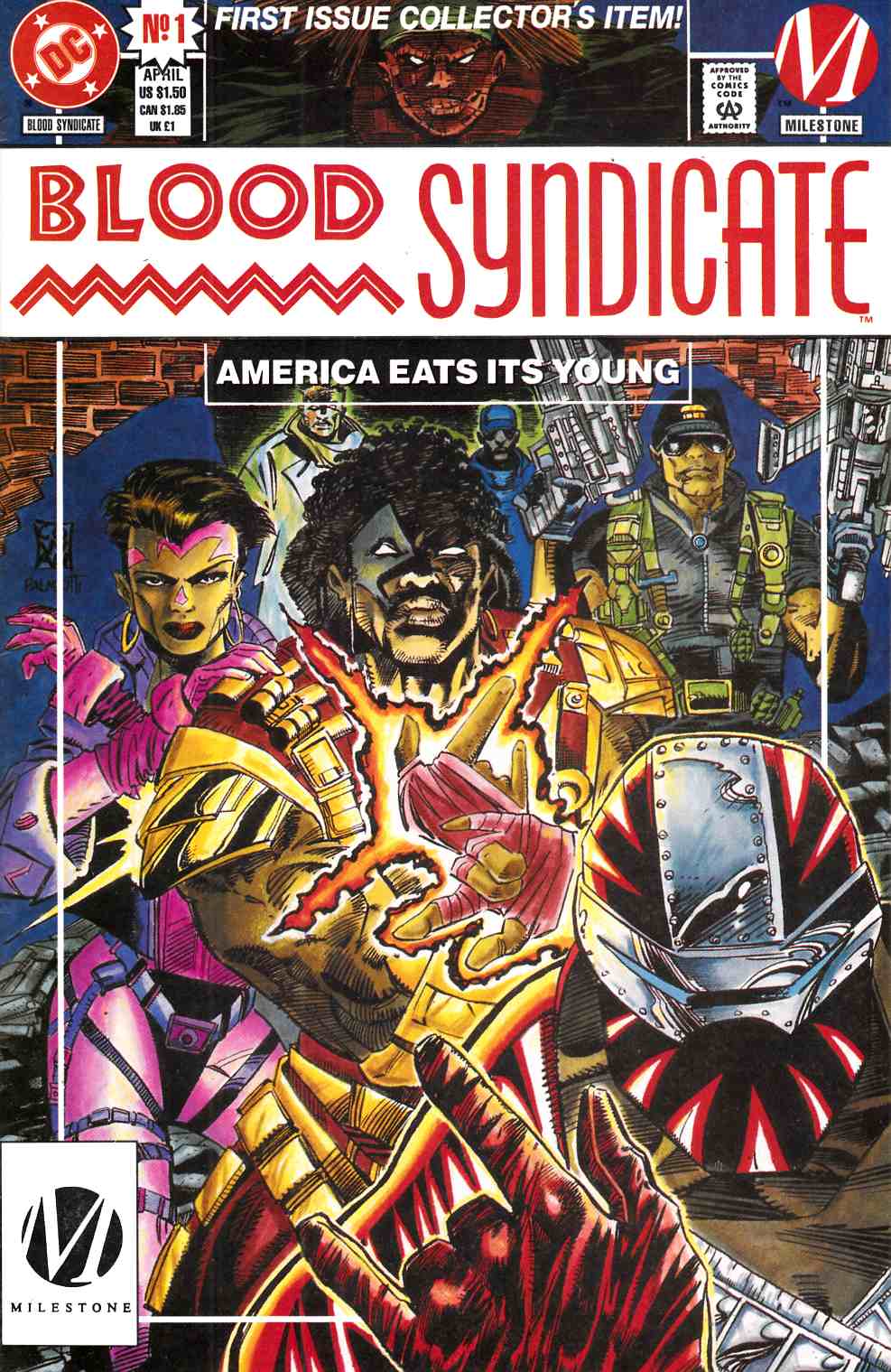Blood Syndicate #1 Regular Edition Very Fine (8.0) [DC Comic] THUMBNAIL