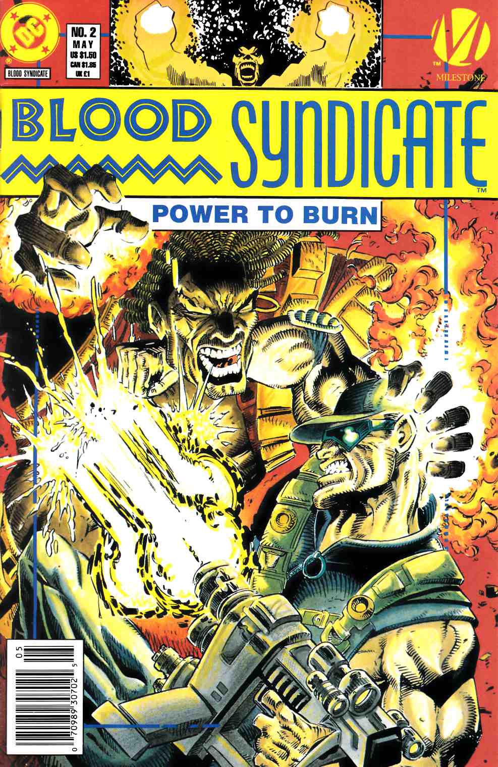 Blood Syndicate #2 Newsstand Edition Very Fine (8.0) [DC Comic] LARGE