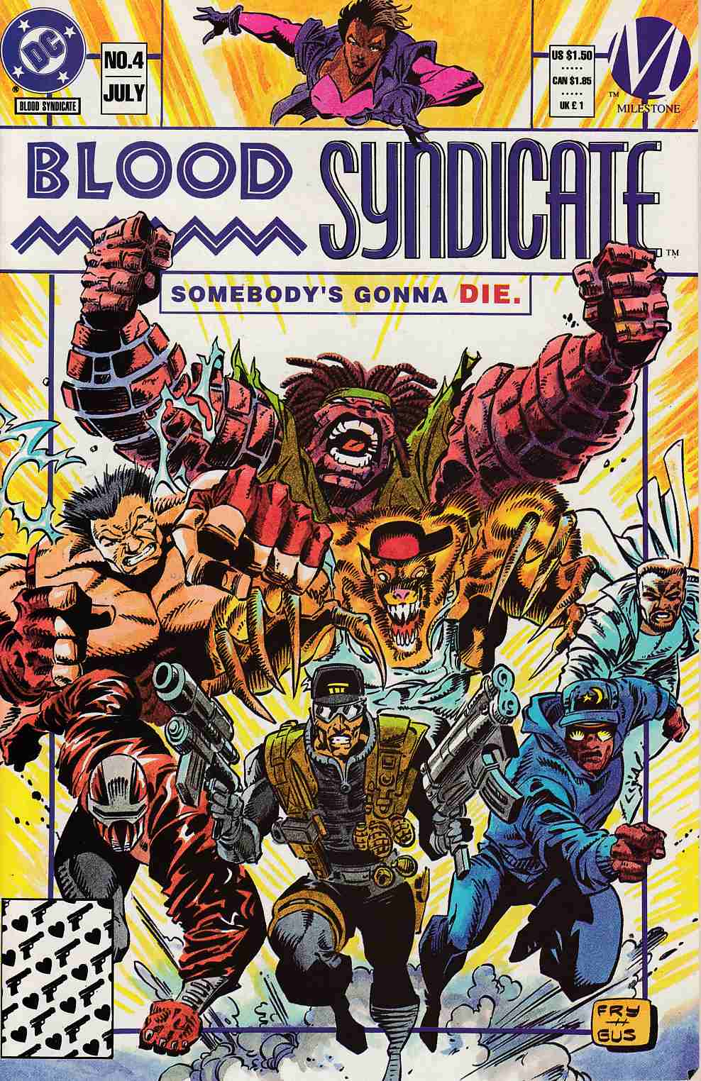 Blood Syndicate #4 Near Mint (9.4) [DC Comic] THUMBNAIL