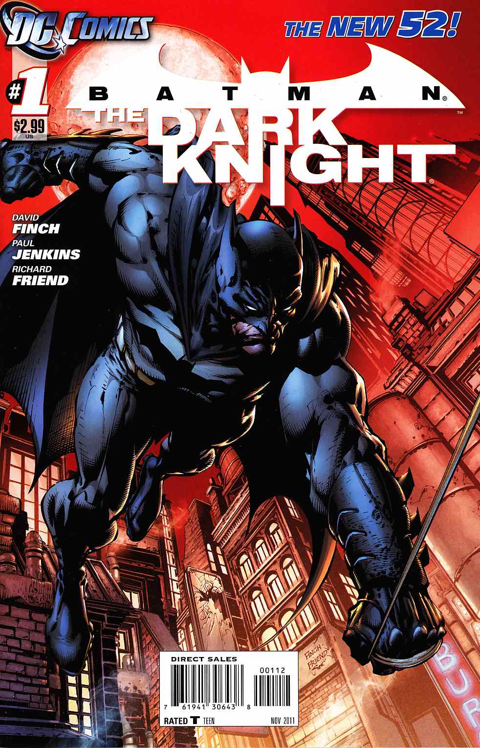 Batman The Dark Knight #1 Second Printing [DC Comic] LARGE