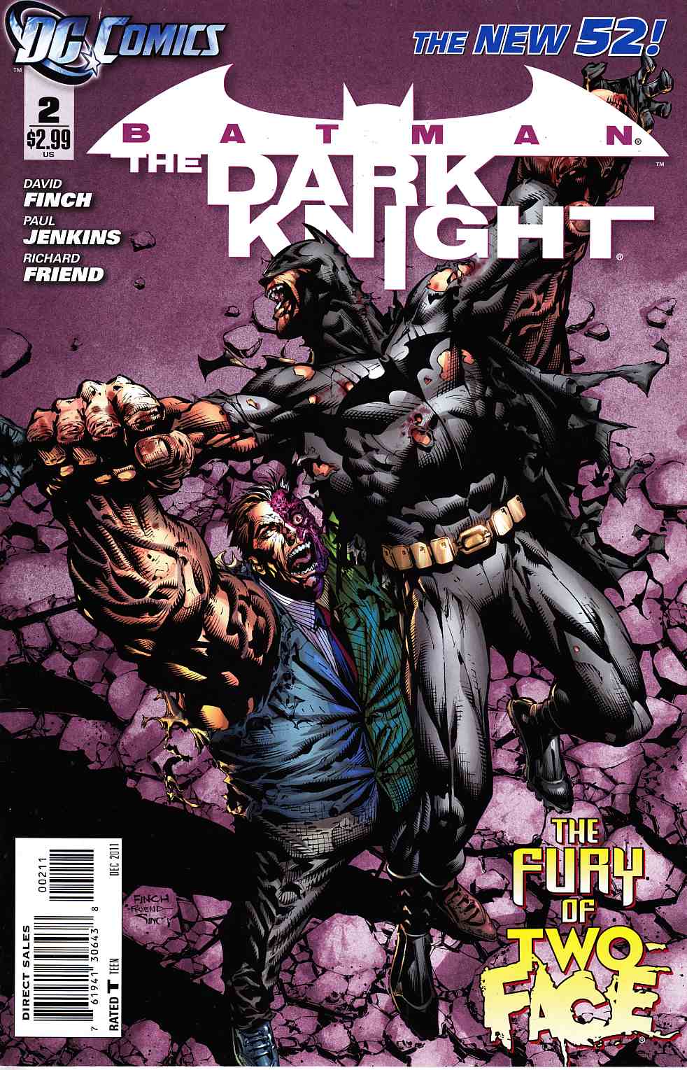 Batman The Dark Knight #2 Fine (6.0) [DC Comic] THUMBNAIL