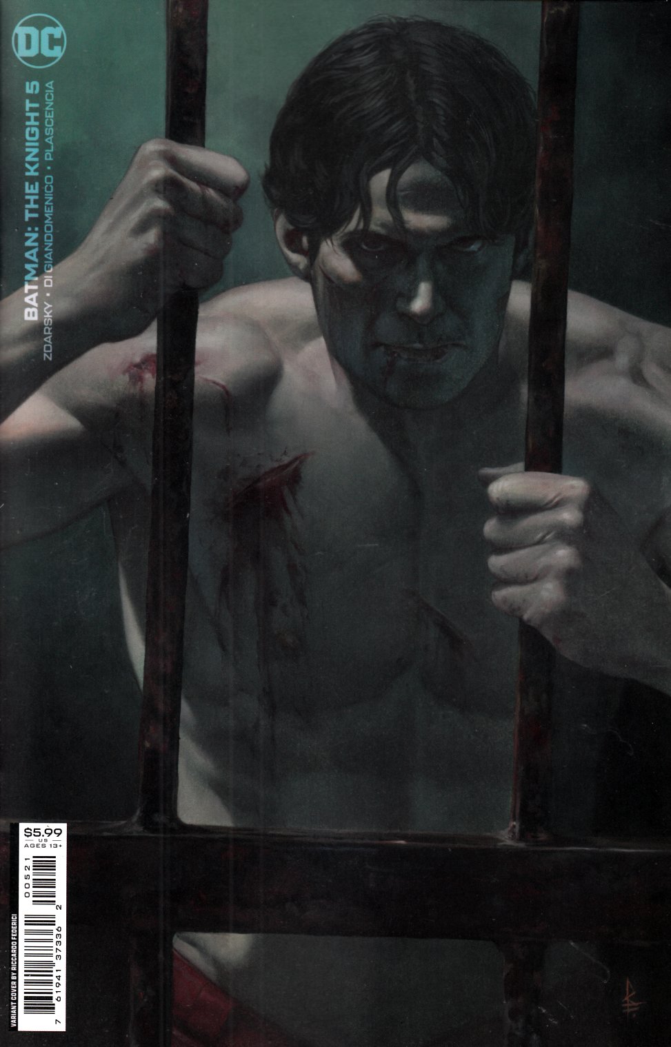 Batman the Knight #5 Federici Variant Cover Near Mint (9.4) [DC Comic] LARGE