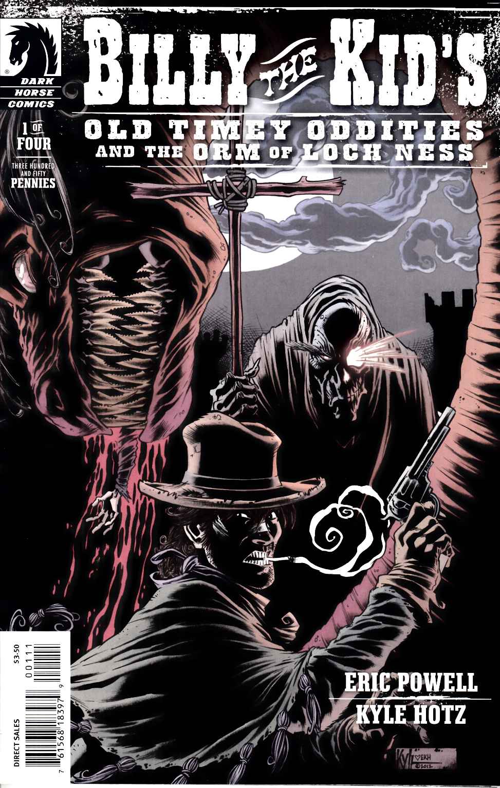 Billy the Kid's Old Timey Oddities Loch Ness #1 Very Fine (8.0) [Dark Horse Comic] LARGE