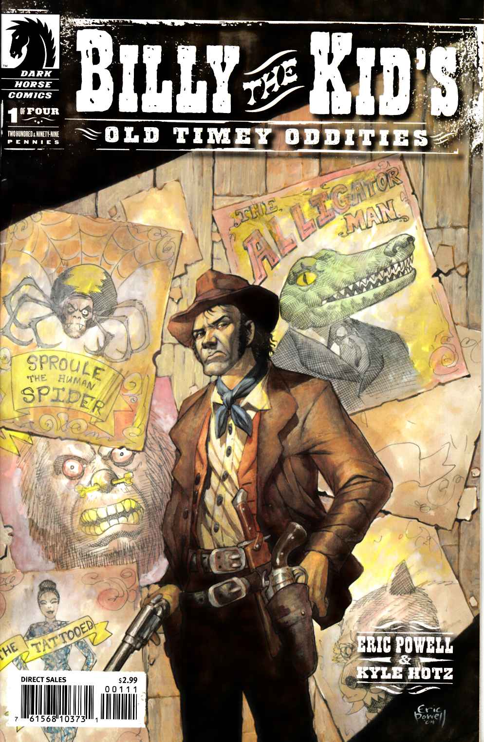 Billy the Kid's Old Timey Oddities #1 Very Fine (8.0) [Dark Horse Comic] THUMBNAIL