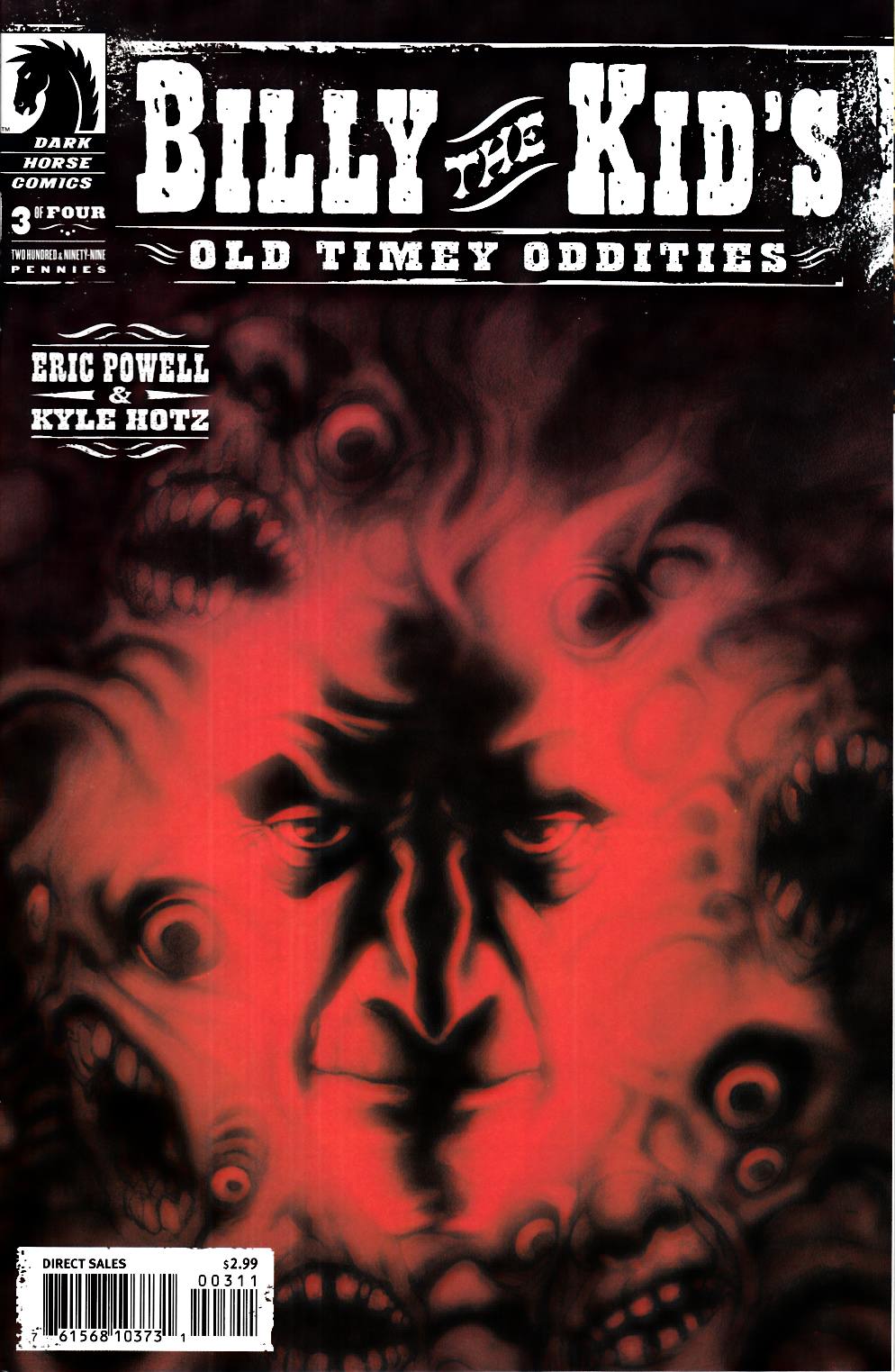 Billy the Kid's Old Timey Oddities #3 Very Fine (8.0) [Dark Horse Comic] THUMBNAIL