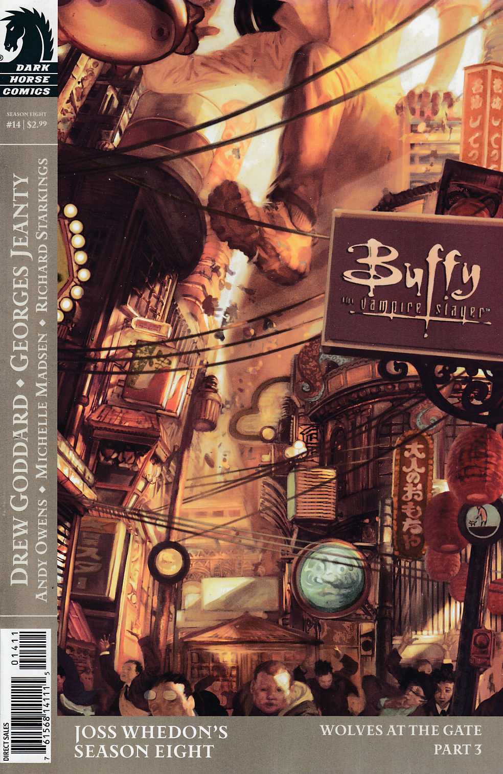 Buffy the Vampire Slayer Season 8 #14 Cover A Very Fine (8.0) [Dark Horse Comic] THUMBNAIL