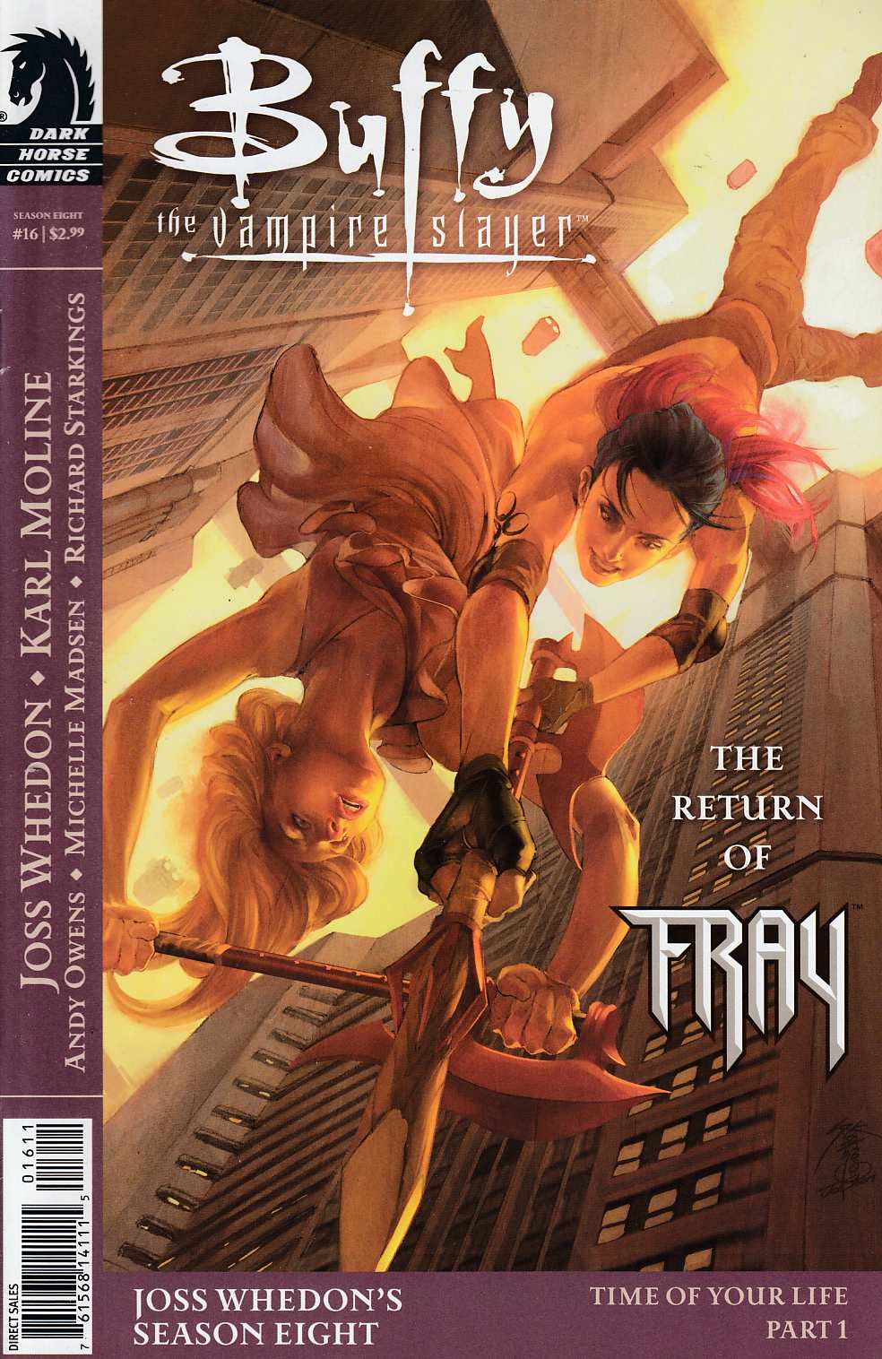 Buffy the Vampire Slayer Season 8 #16 Cover A Very Fine (8.0) [Dark Horse Comic] LARGE