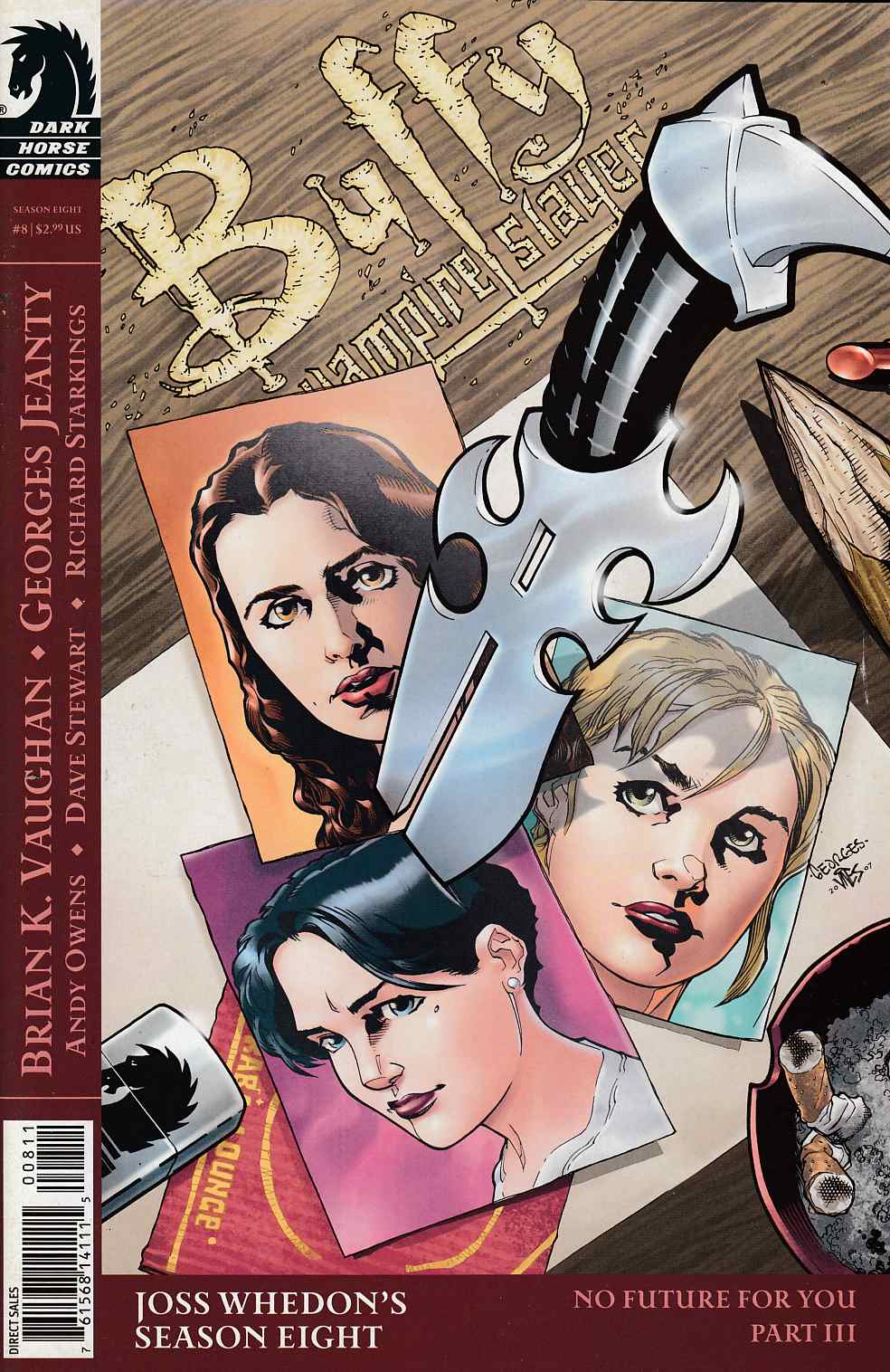 Buffy the Vampire Slayer Season 8 #8 Cover B Near Mint (9.4) [Dark Horse Comic] LARGE
