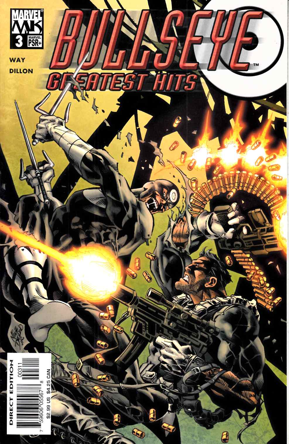 Bullseye Greatest Hits #3 Near Mint (9.4) [Marvel Comic] THUMBNAIL
