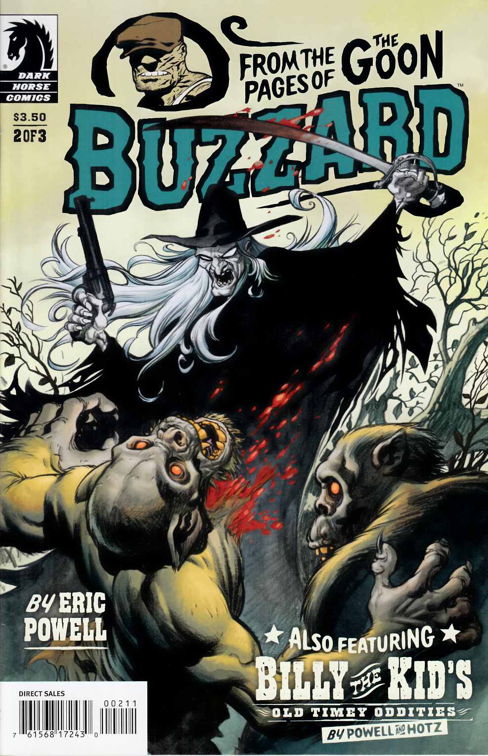 Buzzard #2 Very Fine (8.0) [Dark Horse Comic] LARGE
