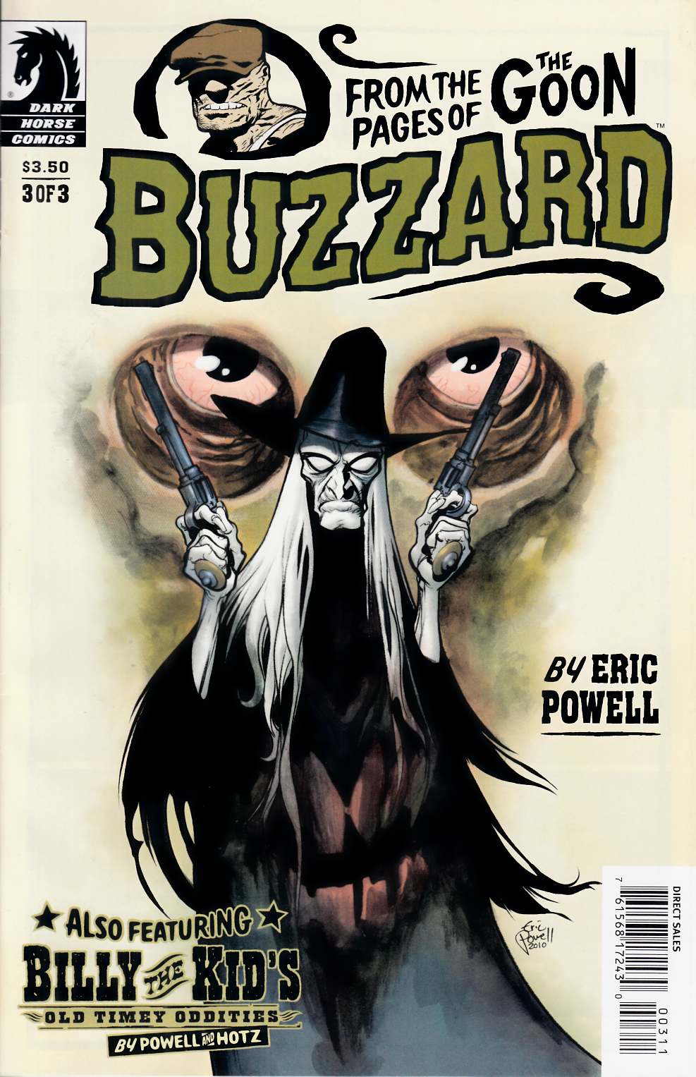 Buzzard #3 Near Mint (9.4) [Dark Horse Comic] THUMBNAIL