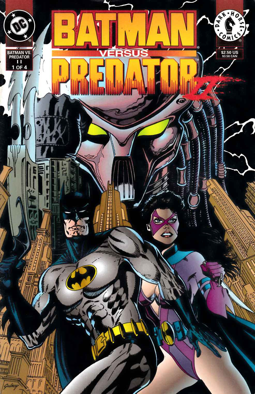 Batman vs Predator II #1 Near Mint (9.4) [DC Comic] LARGE