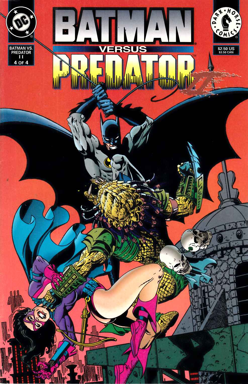 Batman vs Predator II #4 Very Fine (8.0) [DC Comic] LARGE