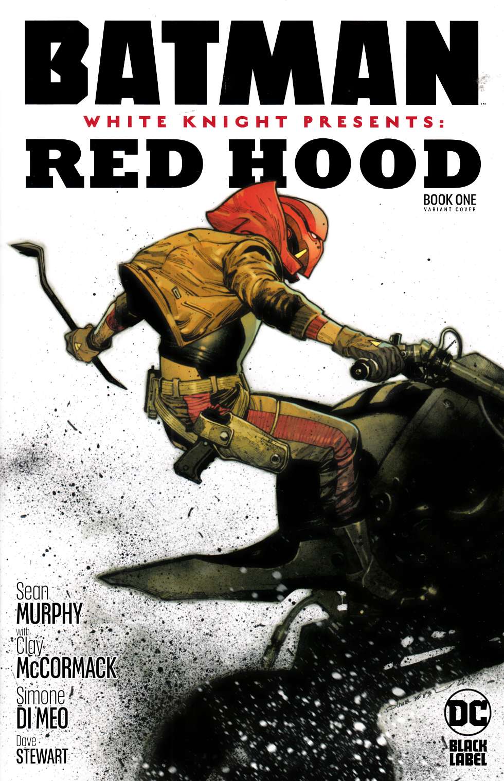 Batman White Knight Presents Red Hood #1 Coipel Variant Cover Near Mint (9.4) [DC Comic] THUMBNAIL