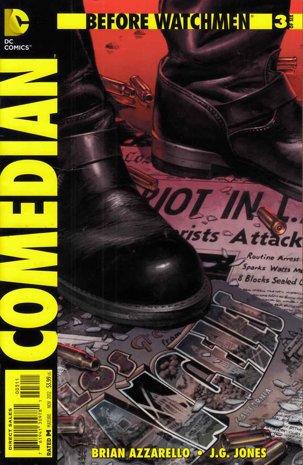 Before Watchmen Comedian #3 Very Fine (8.0) [DC Comic] THUMBNAIL