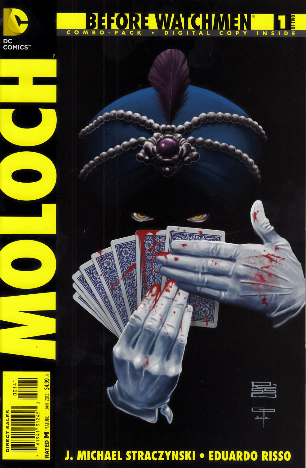 Before Watchmen Moloch #1 Combo Pack Very Fine (8.0) [DC Comic] LARGE