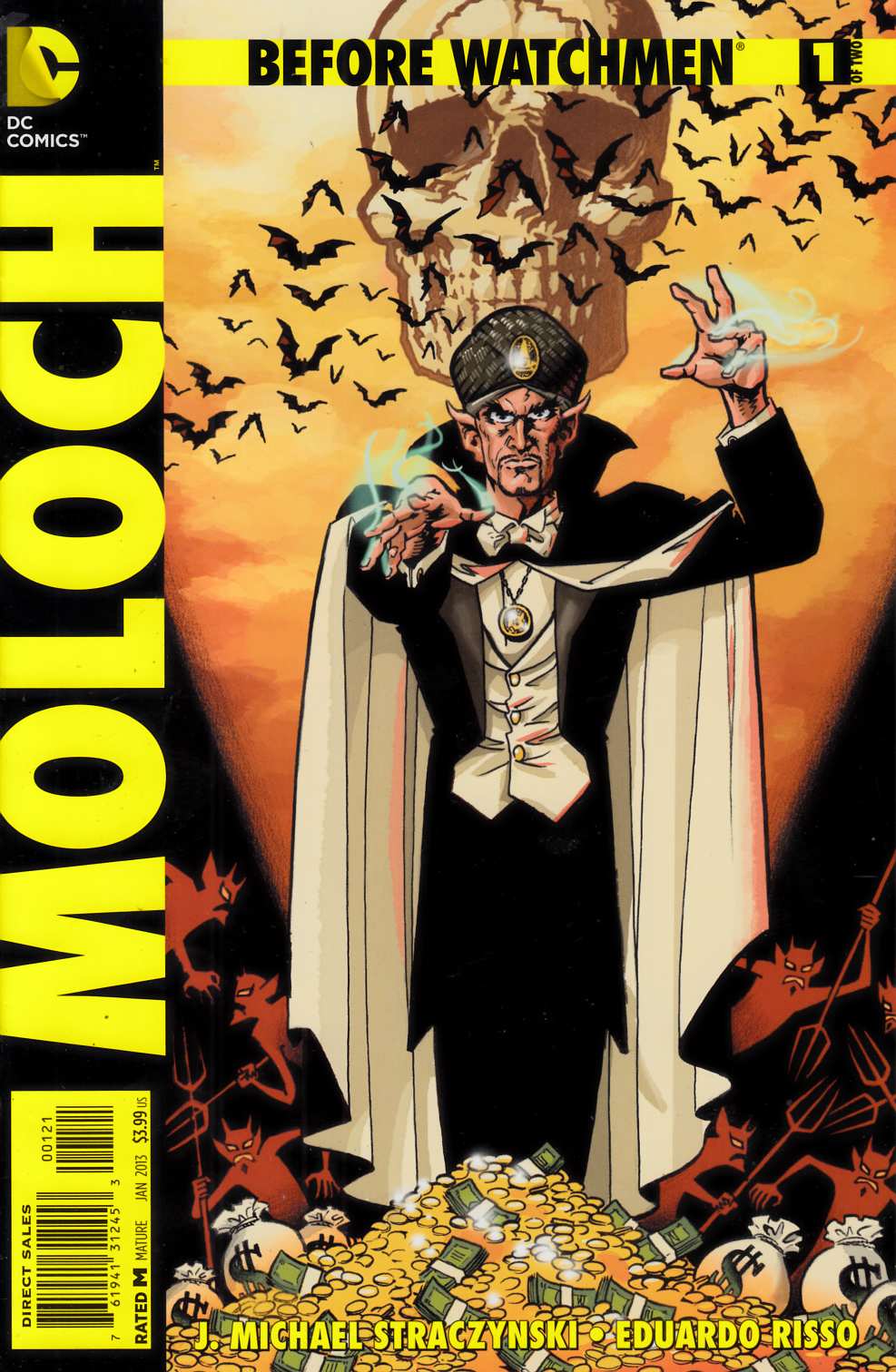 Before Watchmen Moloch #1 Wagner Variant Cover Very Fine (8.0) [DC Comic] LARGE