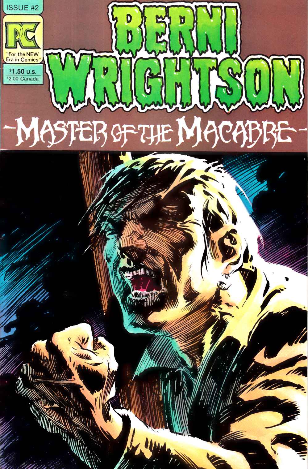 Berni Wrightson Master of the Macabre #2 Fine Plus (6.5) [Pacific Comic] LARGE