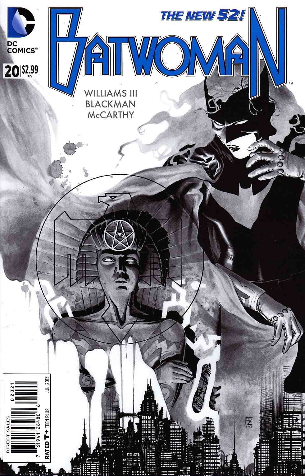 Batwoman #20 B&W JH Williams Variant Cover [DC Comic] – Dreamlandcomics ...