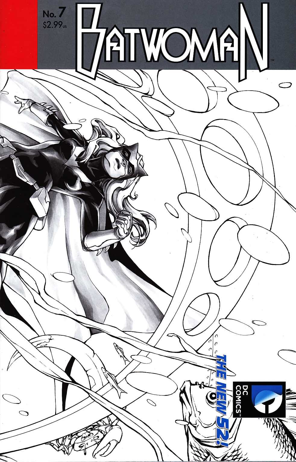 Batwoman #7 Amy Reeder Incentive Variant Cover [DC Comic] LARGE