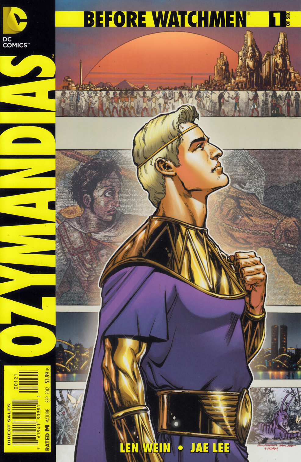 Before Watchmen Ozymandias #1 Jimenez Variant Cover Very Fine (8.0) [DC Comic] THUMBNAIL