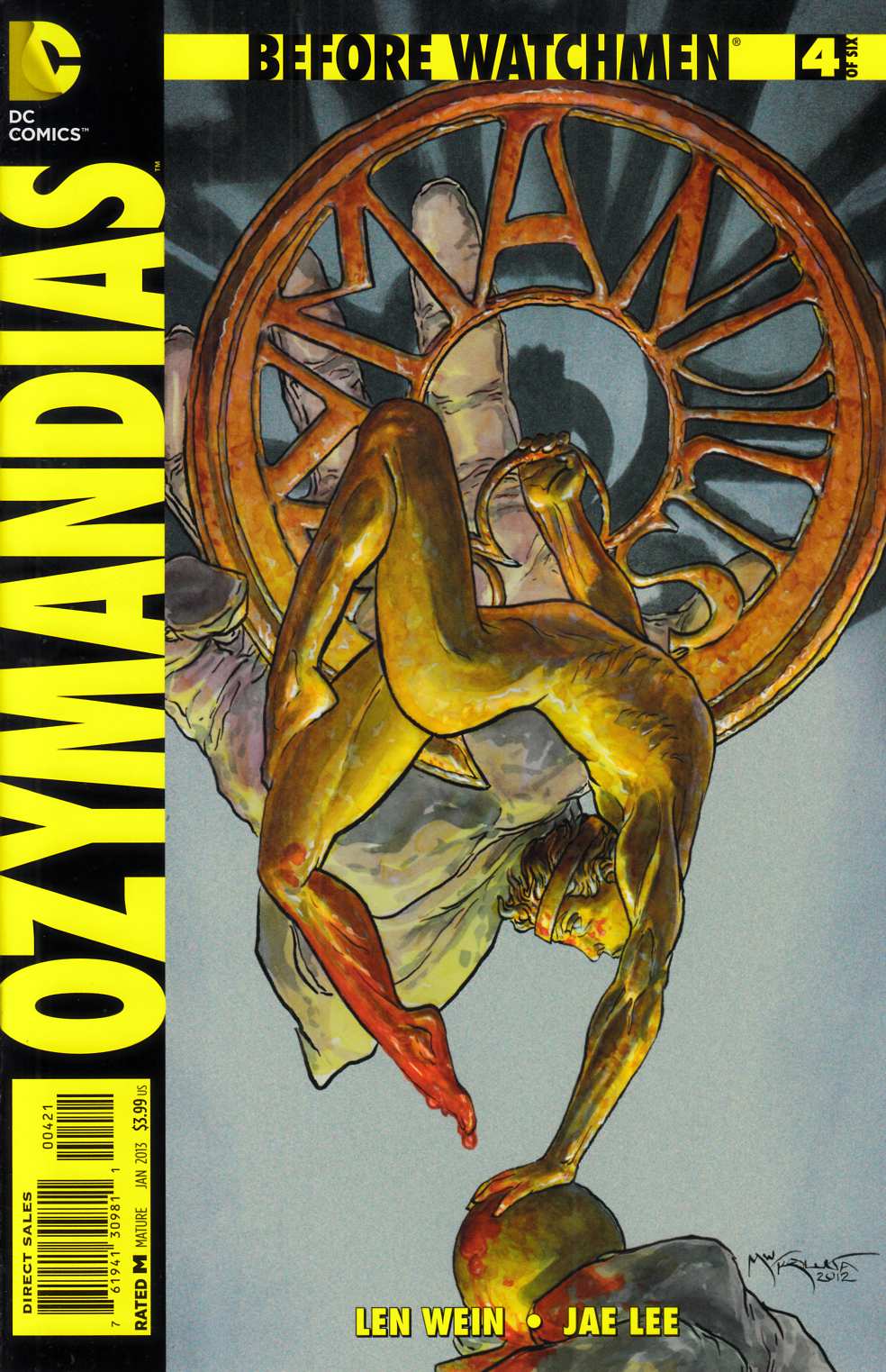 Before Watchmen Ozymandias #4 Kaluta Variant Cover Near Mint (9.4) [DC Comic] THUMBNAIL