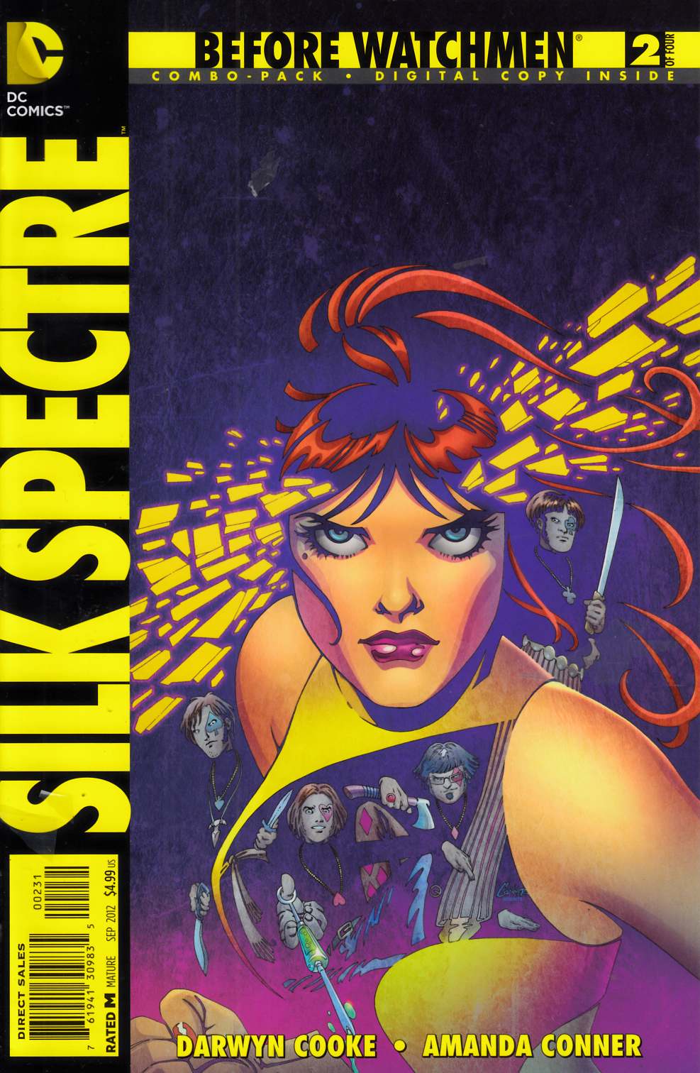 Before Watchmen Silk Spectre #2 Combo Pack Very Fine (8.0) [DC Comic] LARGE