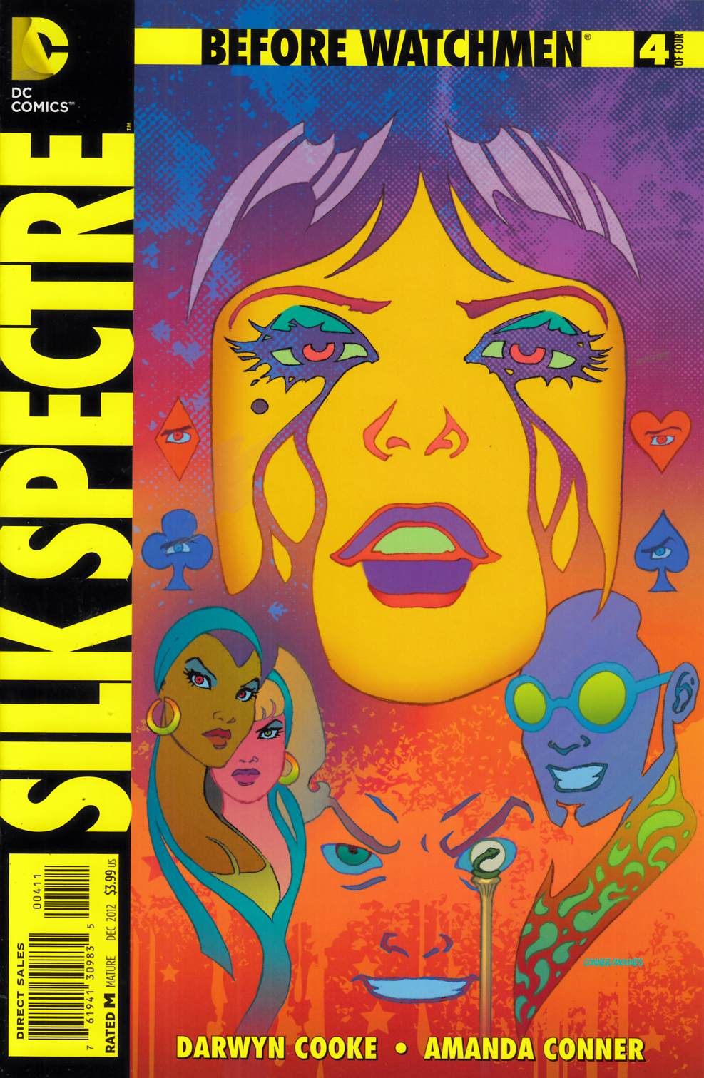 Before Watchmen Silk Spectre #4 Very Fine (8.0) [DC Comic] LARGE