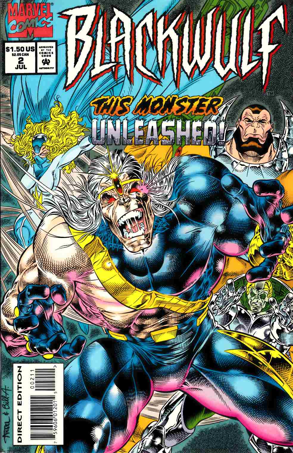 Blackwulf #2 Near Mint (9.4) [Marvel Comic] LARGE