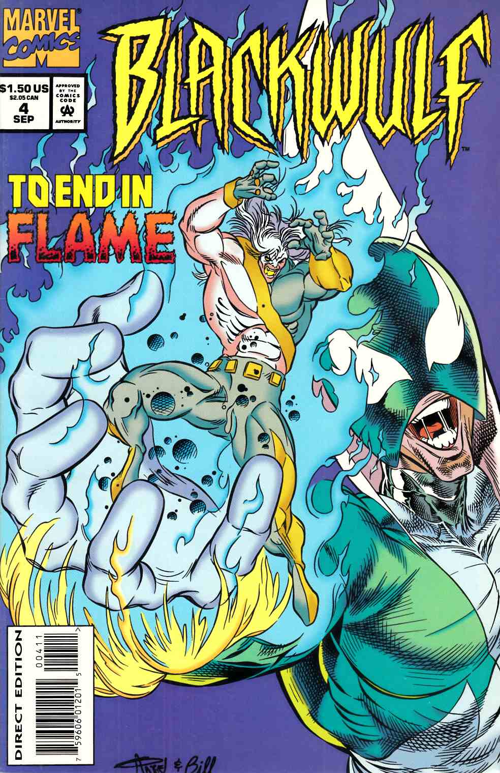 Blackwulf #4 Fine (6.0) [Marvel Comic] THUMBNAIL