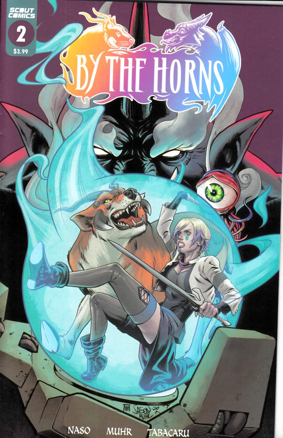 By the Horns #2 Near Mint (9.4) [Scout Comic] THUMBNAIL