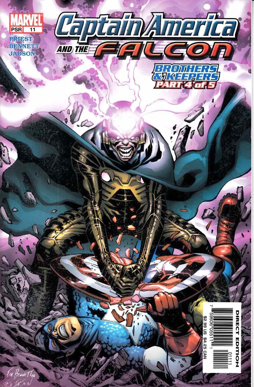 Captain America and the Falcon #11 Very Fine (8.0) [Marvel Comic] LARGE