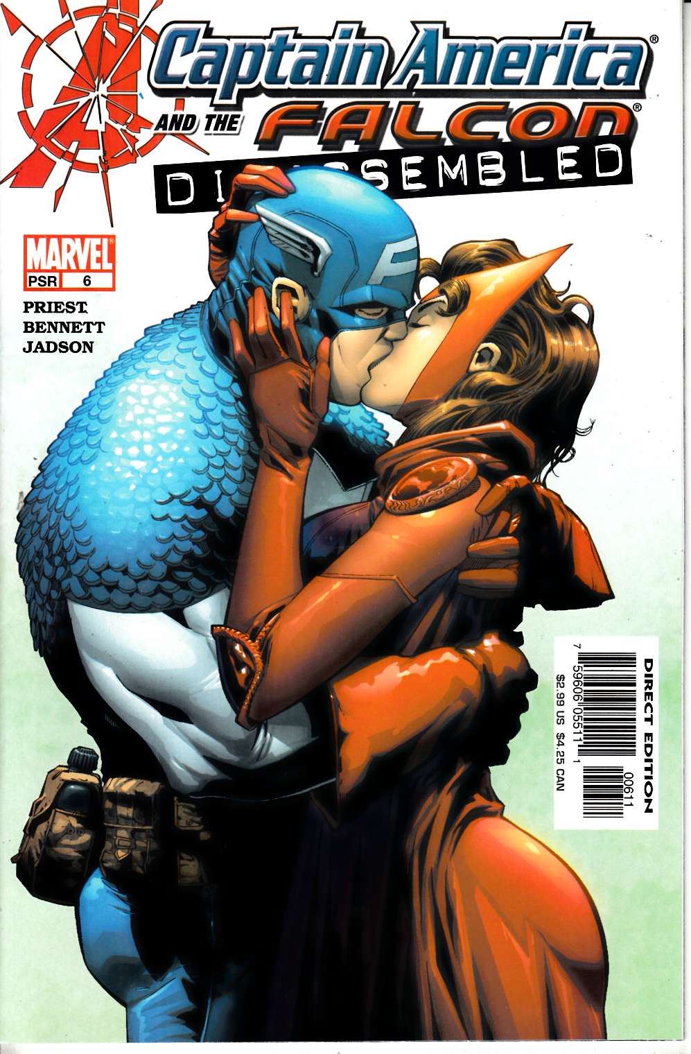 Captain America and the Falcon #6 Very Fine (8.0) [Marvel Comic] THUMBNAIL