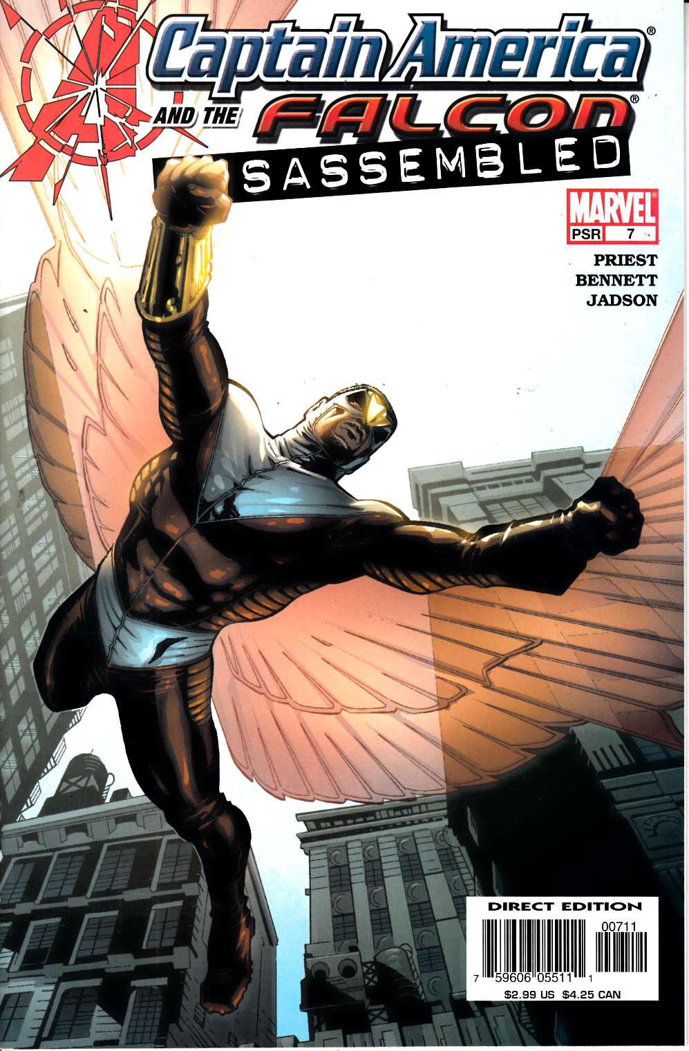 Captain America and the Falcon #7 Very Fine (8.0) [Marvel Comic] THUMBNAIL