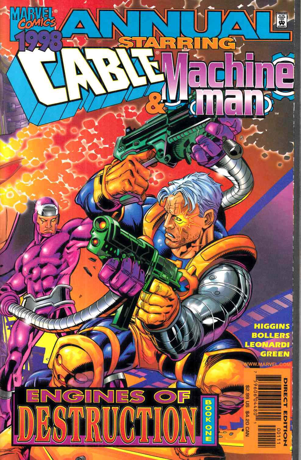 Cable Annual 1998 Near Mint (9.4) [Marvel Comic] LARGE